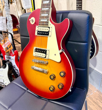 🌟2022🌟 Epiphone Les Paul Classic~ Cherry Sunburst Electric Guitar~ Satin/Matte