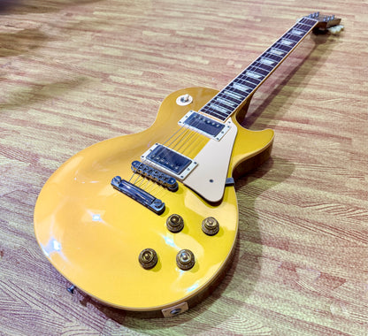 🌟 2005 Gibson USA Les Paul Standard Goldtop Jim Marshall OBE Signed + Case 🌟