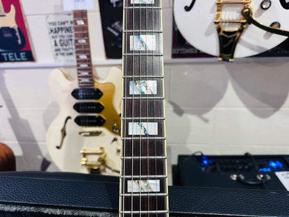 🌟MINT🌟 D'Angelico Ludlow Deluxe~ Swamp Ash Natural~2018~ Hard Case~MUST SEE 🌟