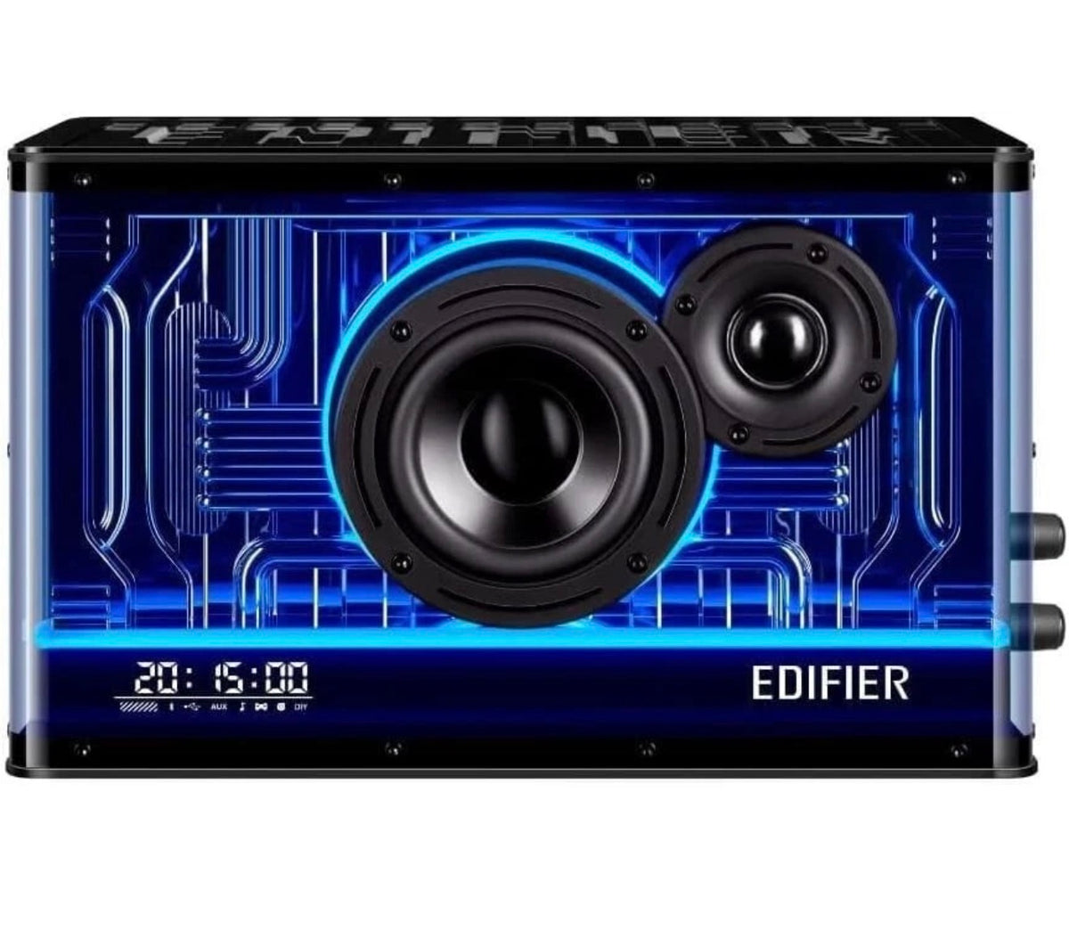 Edifier QD35 Tabletop Bluetooth Speaker With GaN Wireless Charger - Black
