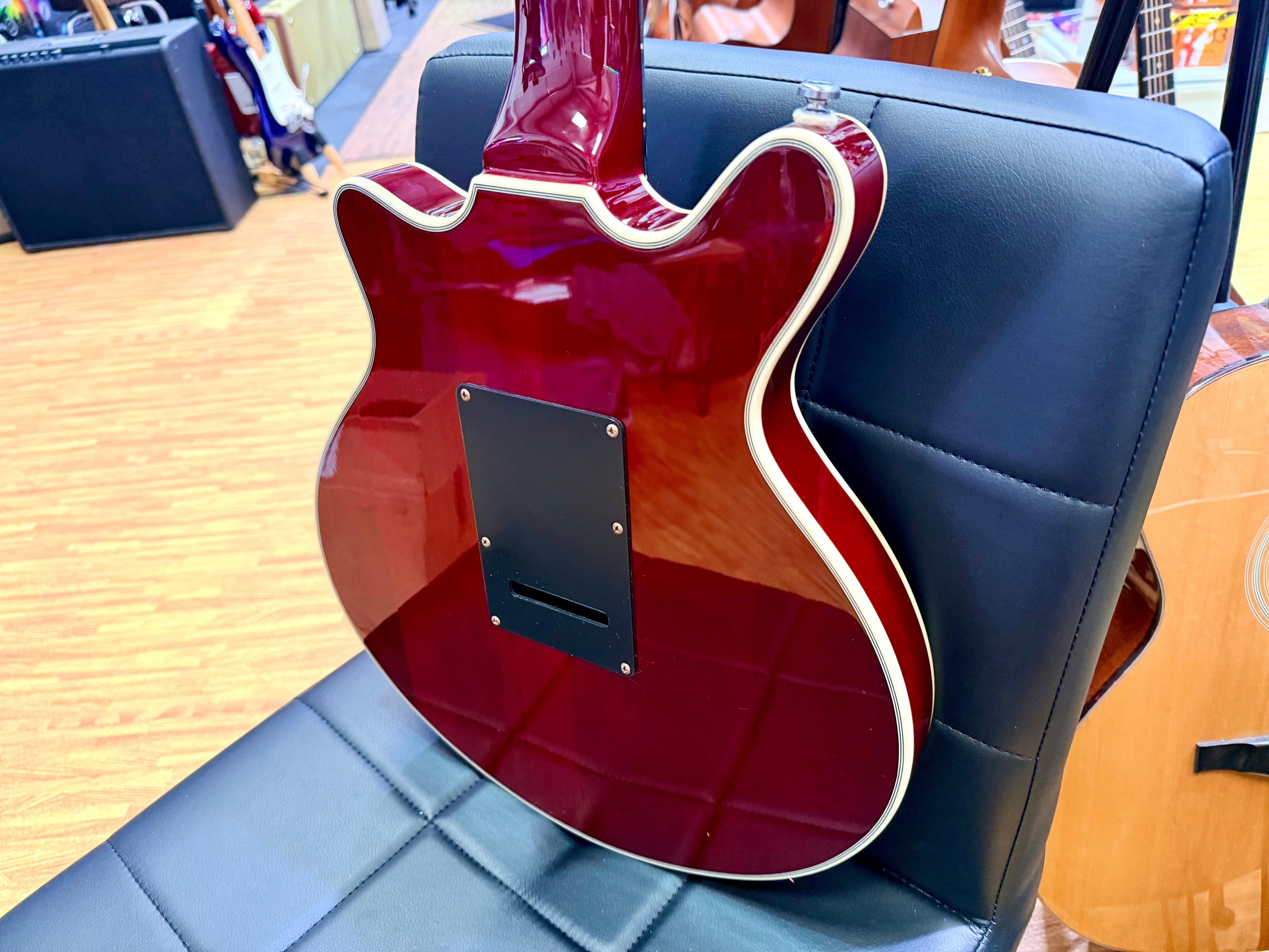 ⚡️2003⚡️ Burns London Brian May Signature Red Special~ Cherry Red Korean Made!