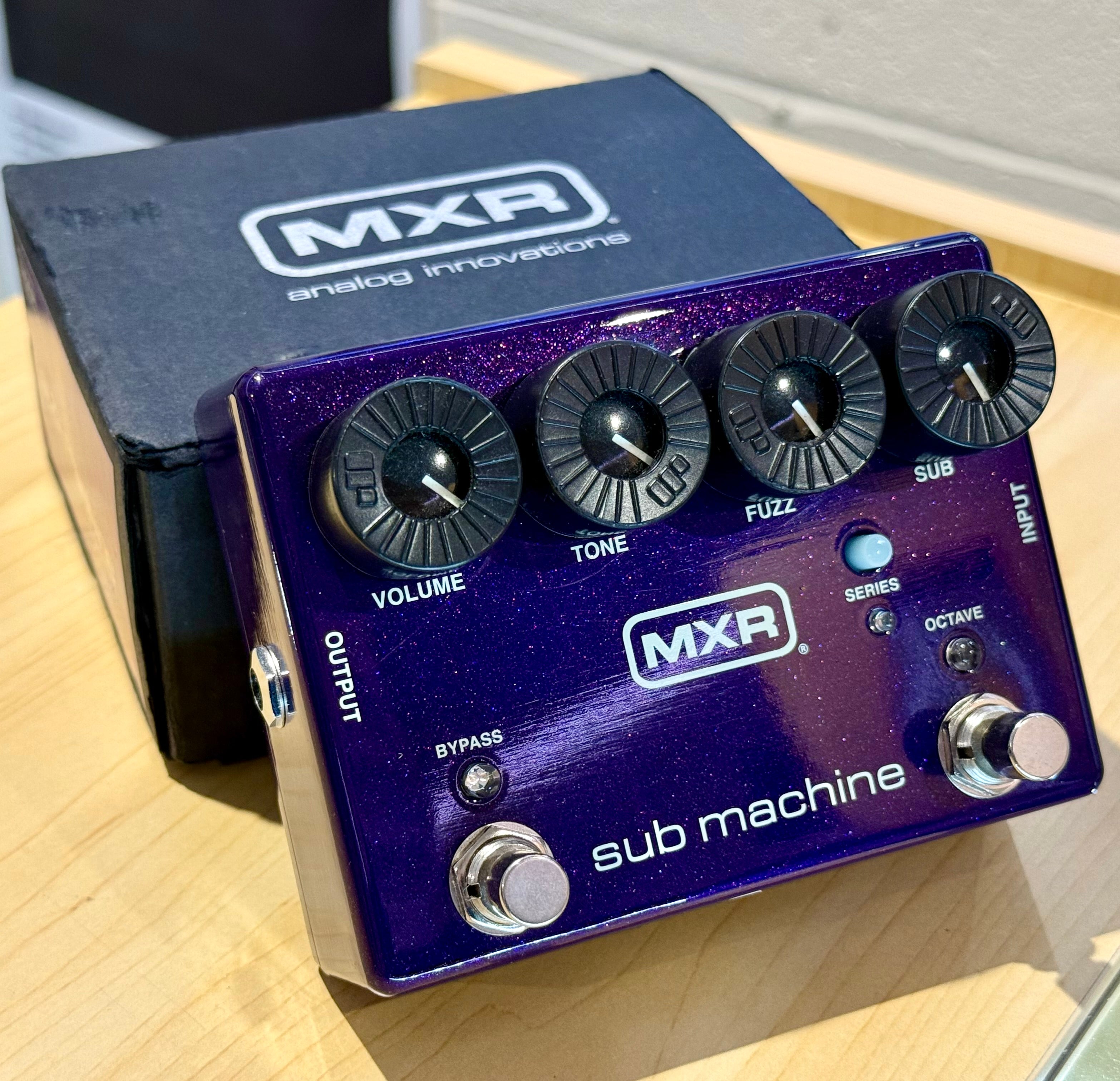 🌟BOXED & MINT🌟 MXR M225 Sub Machine Octave Fuzz Guitar Pedal~ Effects Unit!