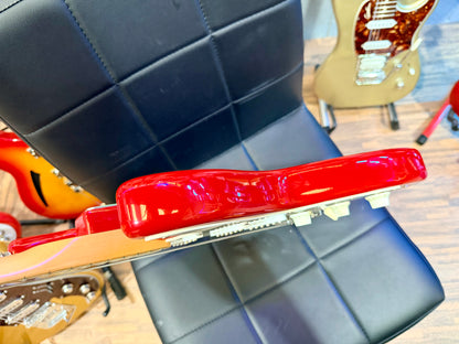 🎸 1995 KOREA 🎸Fender Squier Stratocaster~ Korean Made Strat~ Cherry Red!