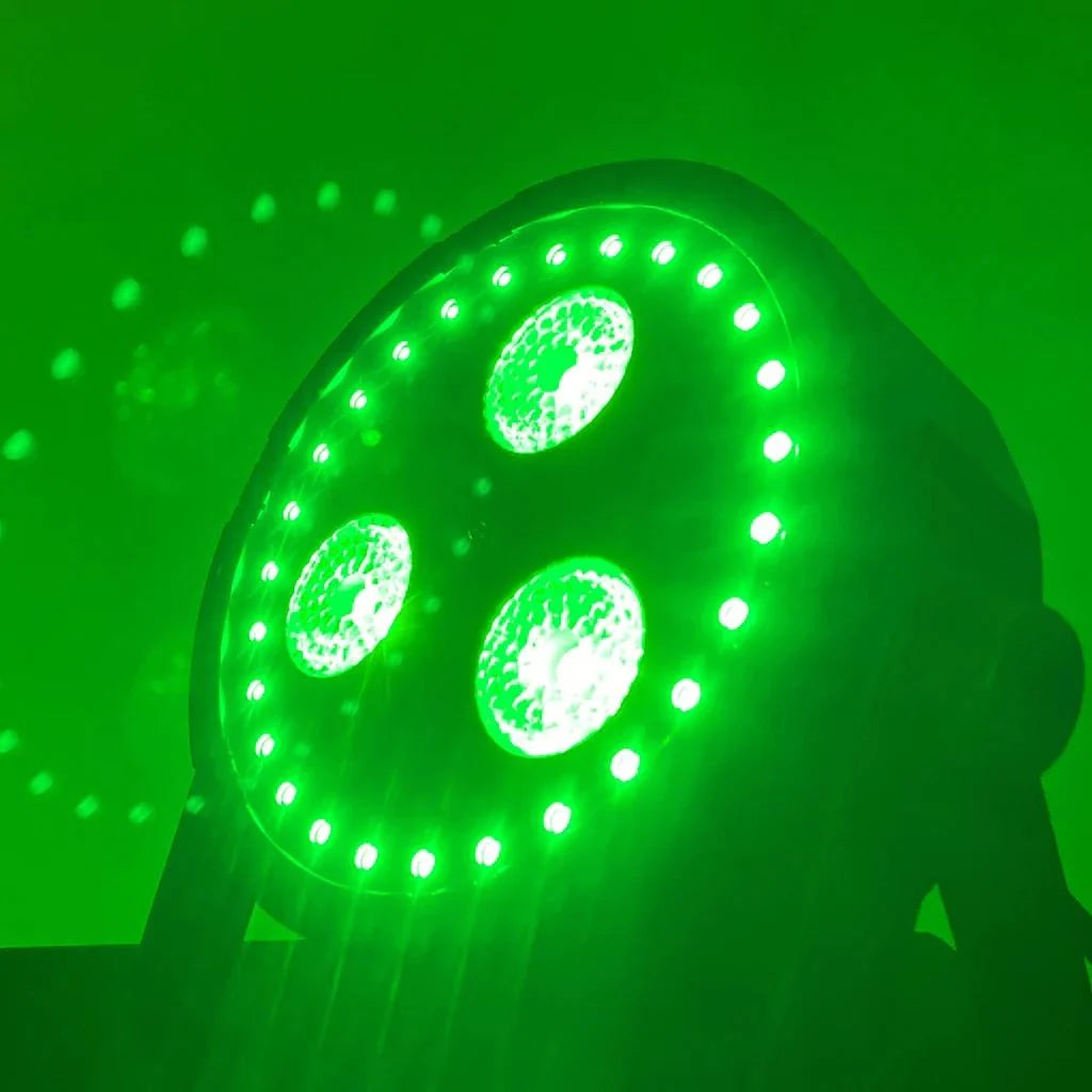 ✨NEW✨ KAM PAR 59 LED Light 3 X Hex RGBWAUV DMX Par Can Party DJ Disco Bar