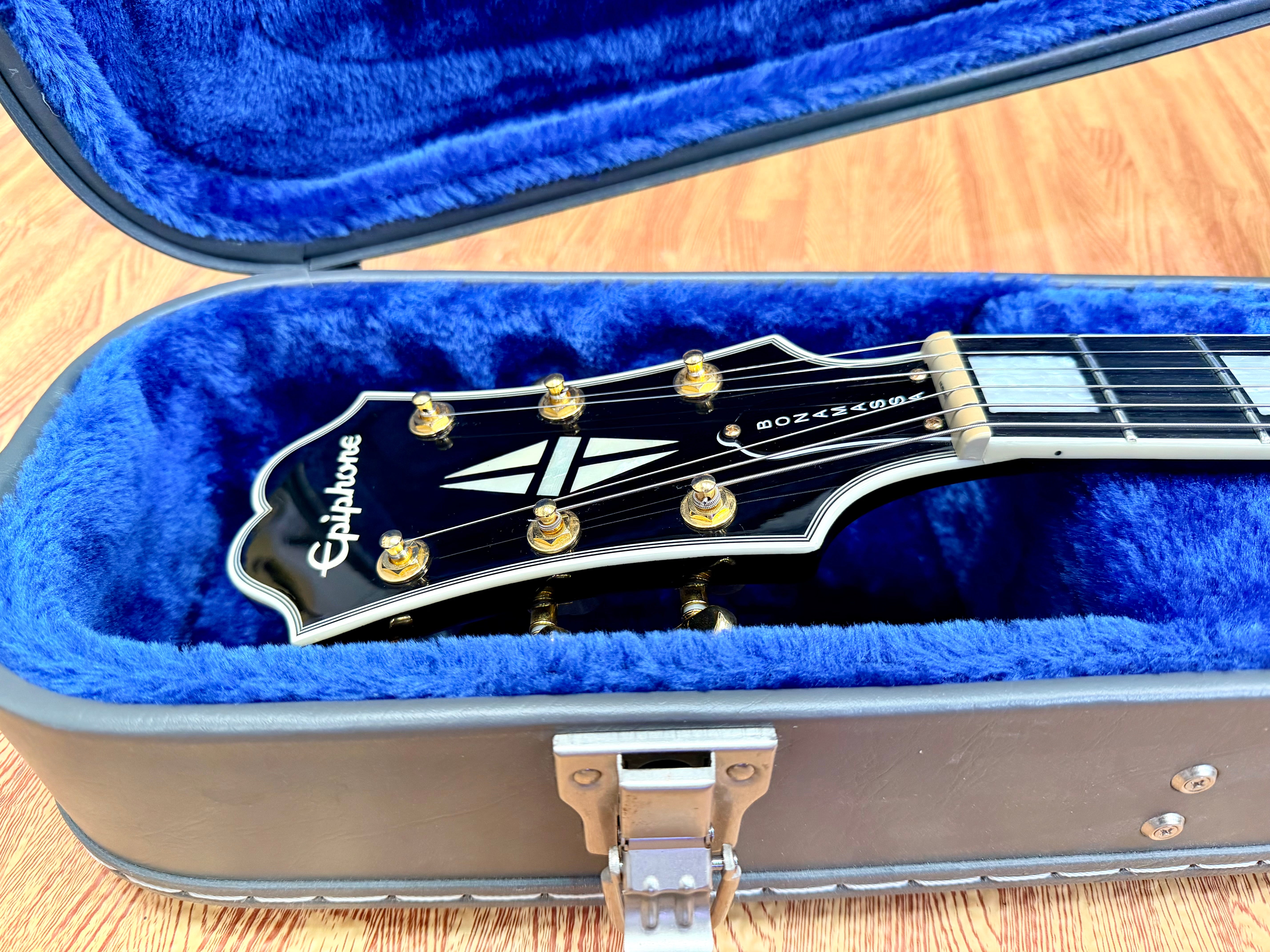 🔥2018🔥 Epiphone Joe Bonamassa ES-355 Limited Edition Black + OHSC & Signed COA