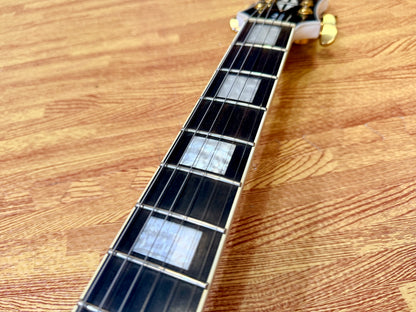 ⚡️7lb⚡️Epiphone Limited Edition Les Paul Custom Lite~ Alpine White & Gold~ 2019!