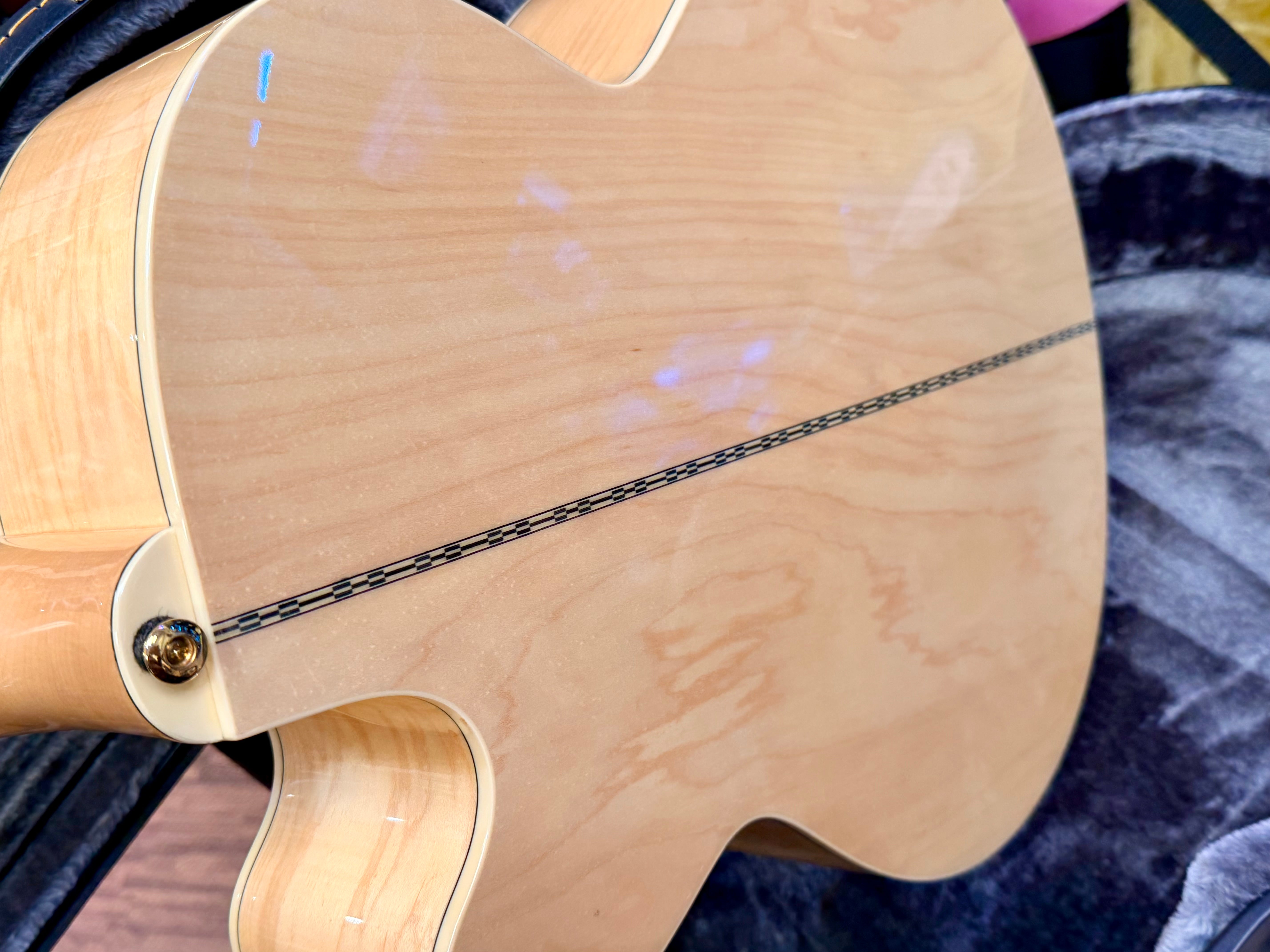 ✨MINT✨ Epiphone EJ-200SCE Jumbo Electro Acoustic~ Natural~ Esonic 2 + H/Case!