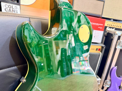 🔥1998🔥 Korean Epiphone Les Paul Standard~ Limited Edition Translucent Green!