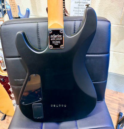 😈 NEW 2025 😈 Schecter Demon 6~ Aged Black Satin~ Diamond Active Pickups!