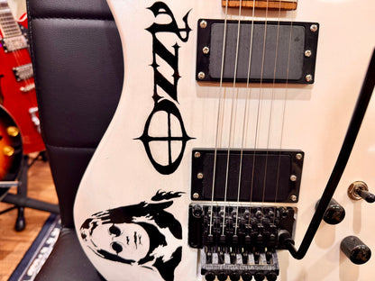 🔥 80s Aria Pro II Excel Superstrat~ Custom Ozzy Osbourne Tribute~ Floyd Rose 🔥