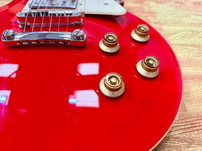 ⚡️MINT⚡️ Epiphone Les Paul Standard 50s Figured Cardinal Red~ Inspired By Gibson