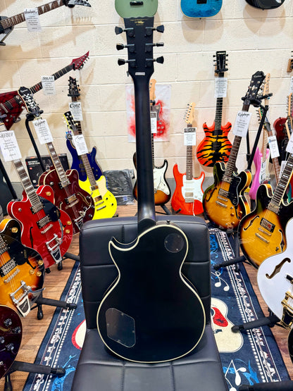 🔥B-STOCK DEAL🔥 NEW Vintage V100 VMX Electric Guitar~ Satin Black Les Paul!