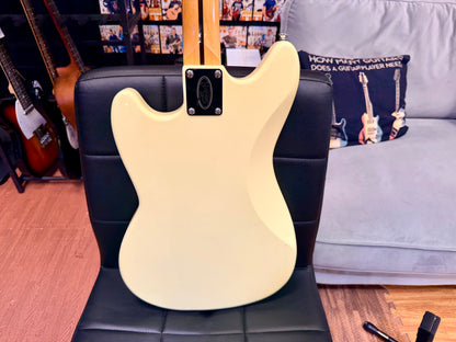 🔥NEW🔥 Vintage REVO Series 'Colt' SS Twin Electric Guitar ~ Vintage White!