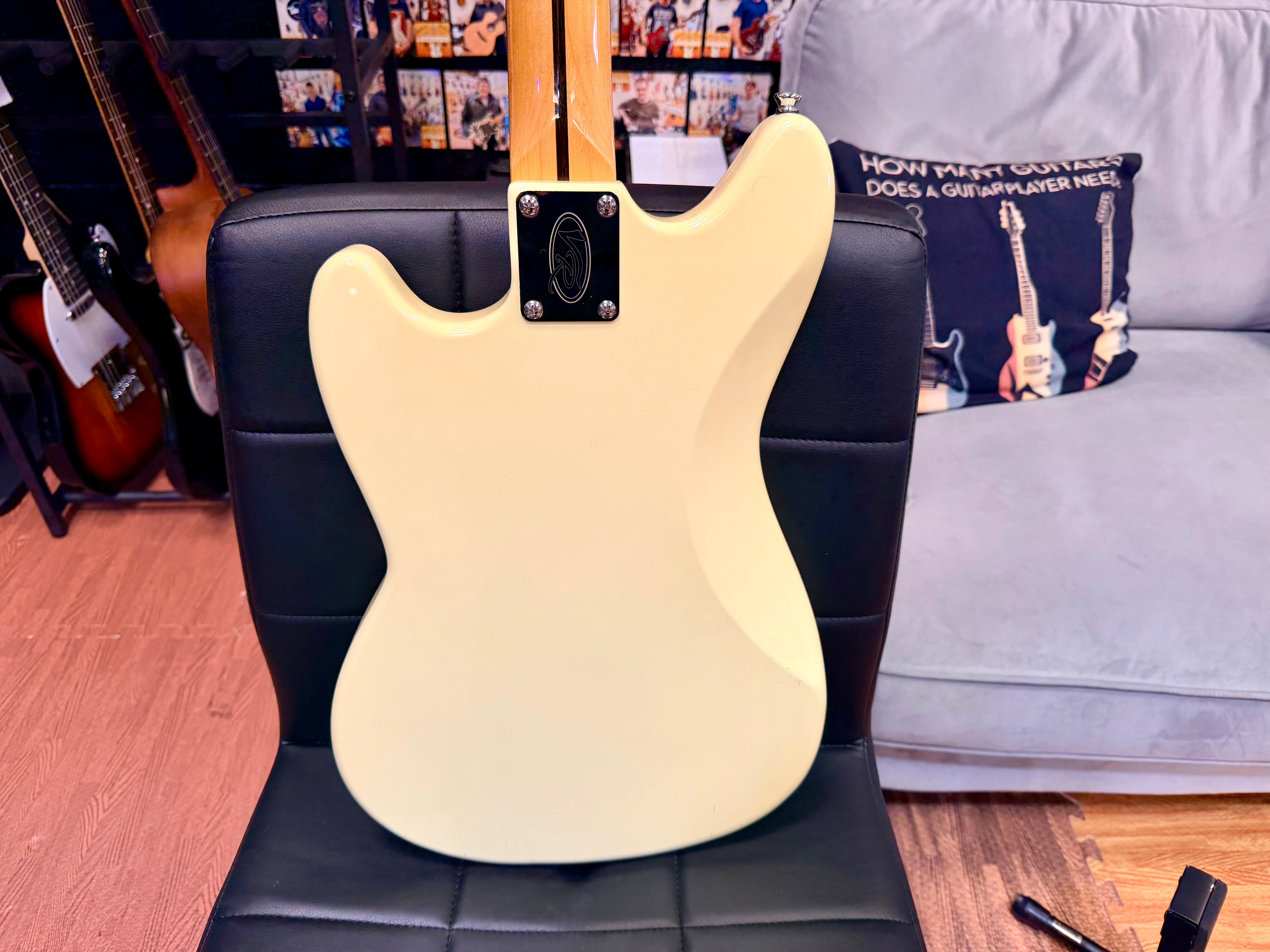 🔥NEW🔥 Vintage REVO Series 'Colt' SS Twin Electric Guitar ~ Vintage White!