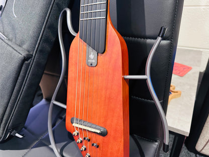 🌟NEW🌟 Donner HUSH-I Electro Acoustic Silent Travel Headless Guitar~ Mahogany!