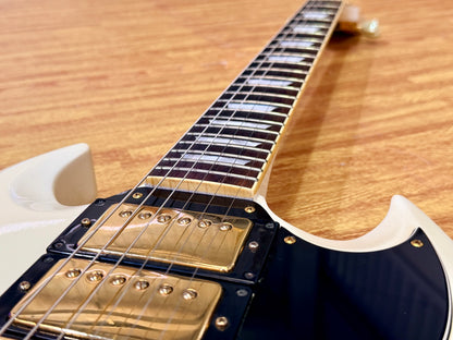 🇯🇵2004🇯🇵 Tokai Custom SG MIJ Japan 3 Pickup~ Alpine White & Gold Japanese!
