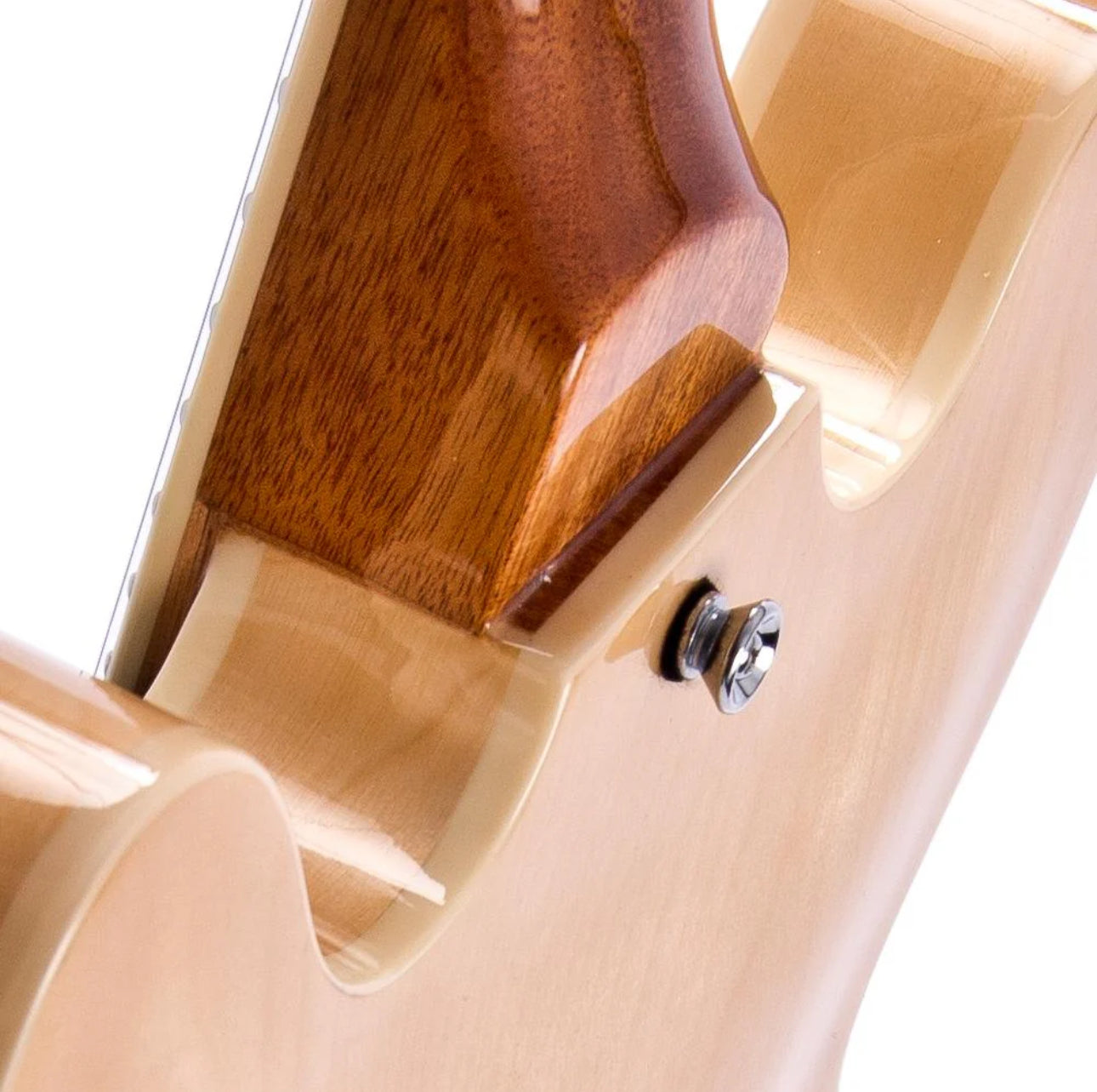 Vintage VSA500 ReIssued Semi Acoustic Guitar ~ Natural Maple