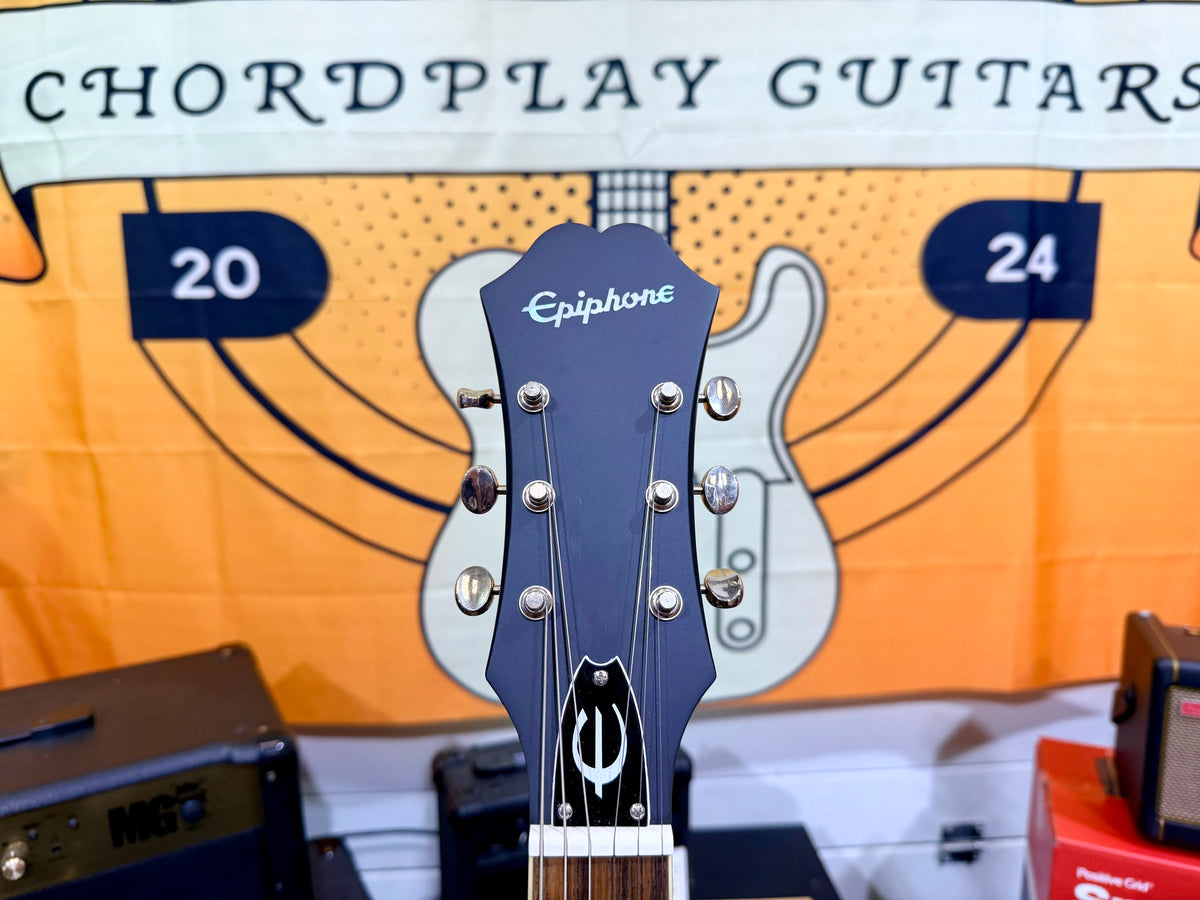 ✨2024✨ Epiphone Casino Worn Olive Drab Hollowbody Guitar + Hard Case~ MINT!