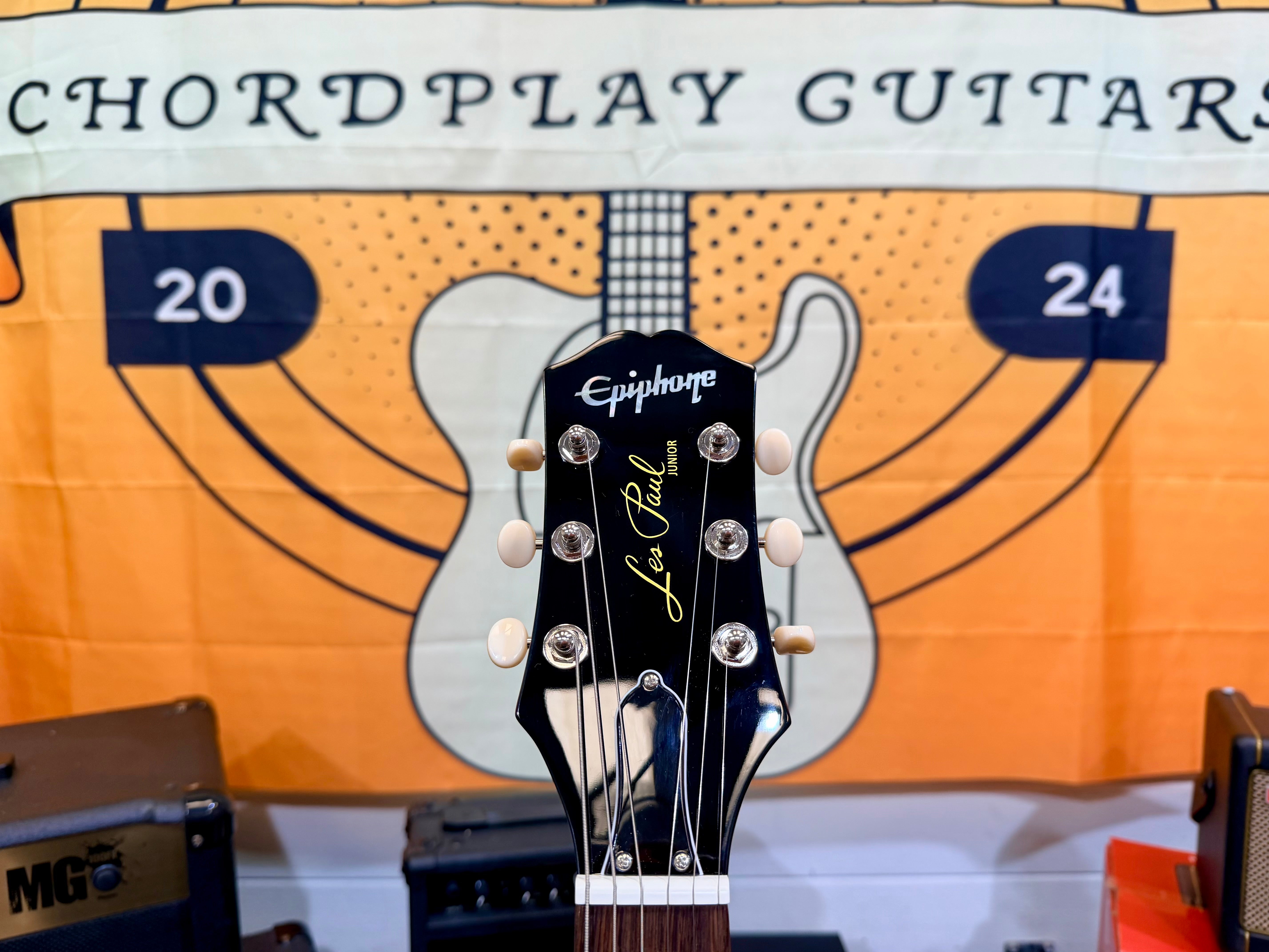🔥EX-DEMO🔥 2025 Epiphone Les Paul Junior P90 Electric Guitar~ Tobacco Burst!