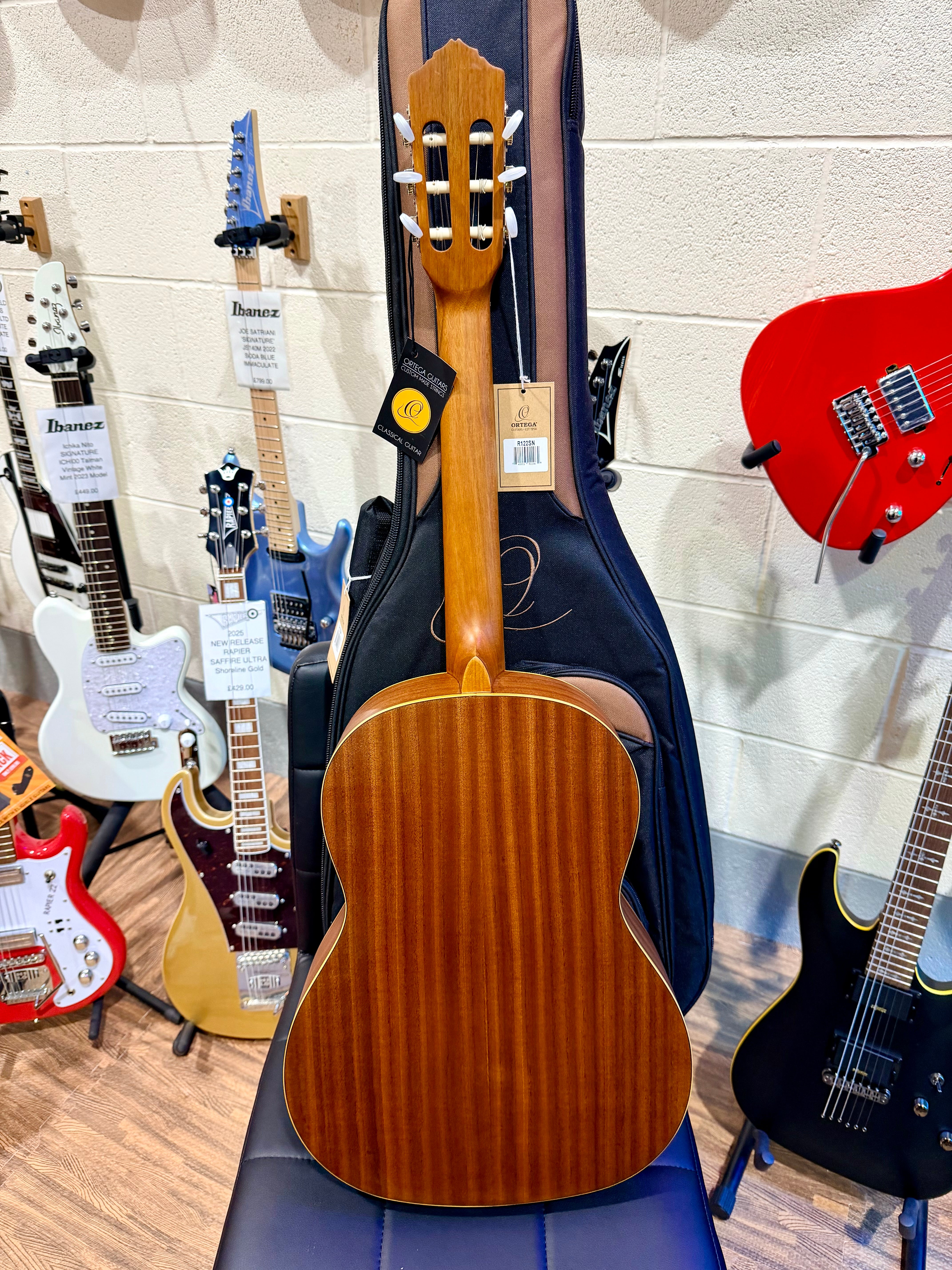 🔥FREE GIG BAG🔥 Ortega R122SN Classical Acoustic Guitar~ Family Series~ NEW!