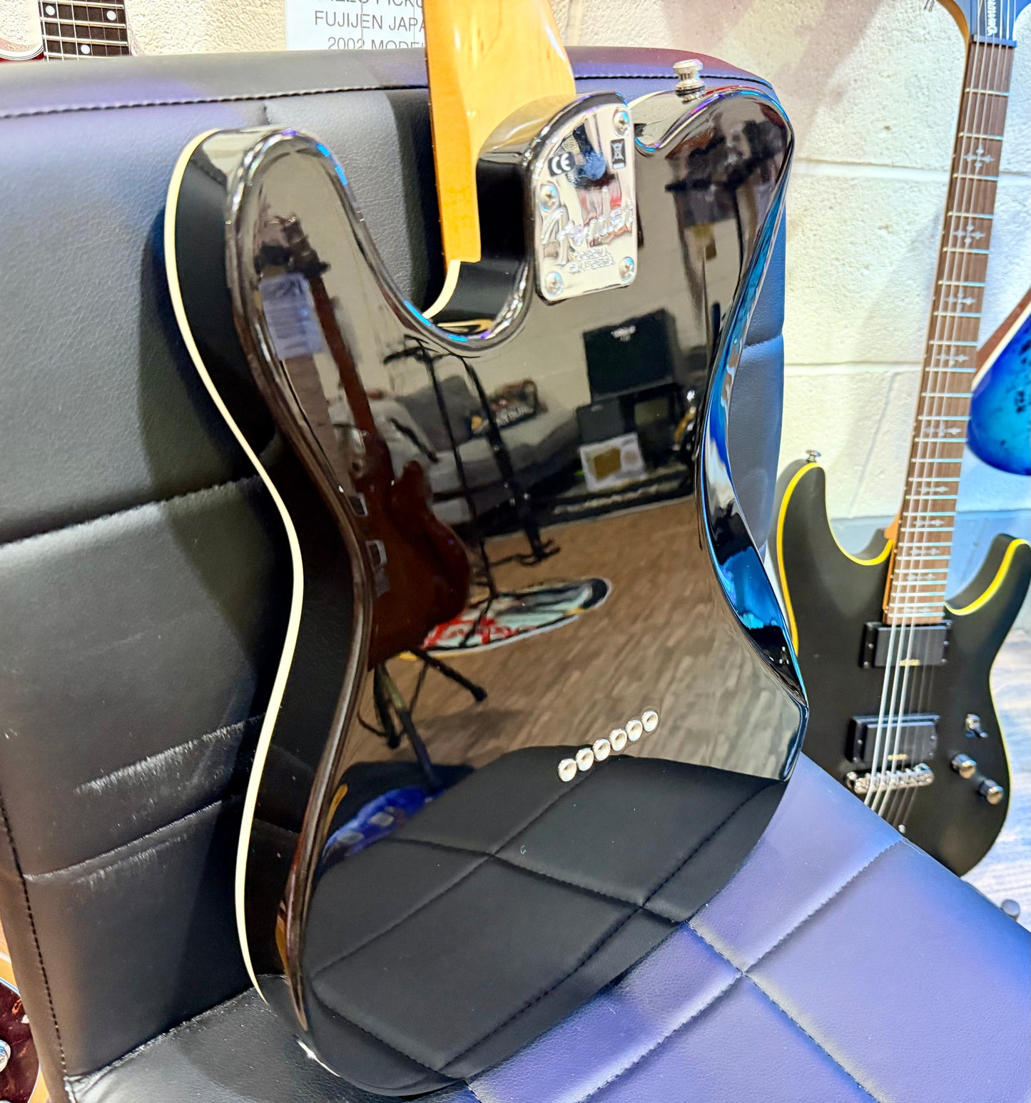 🌟2016 USA🌟 Fender American Elite Telecaster~ Mystic Black Sparkle~ Rosewood!