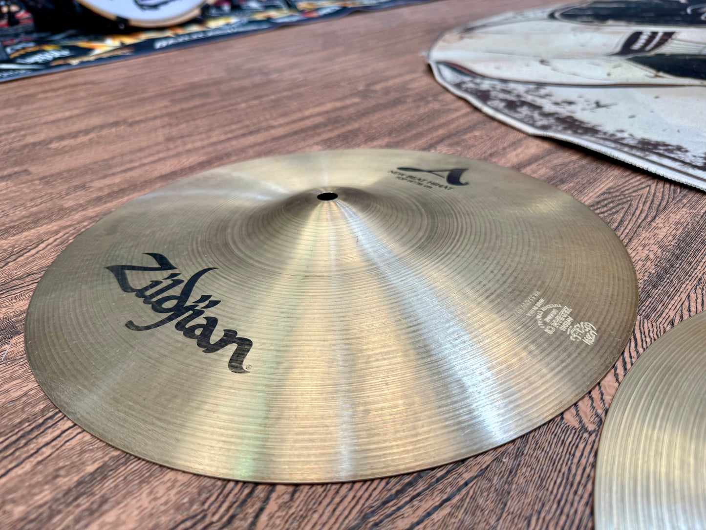 🥁 Zildjian A New Beat 14” Hi Hat Pair~ Excellent Condition Cymbals~ Hi Hats 🥁