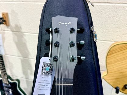 🔥 Enya Nova Go Sonic~ Carbon Black~ Smart Electric Guitar~Speaker & FX + Bag 🔥