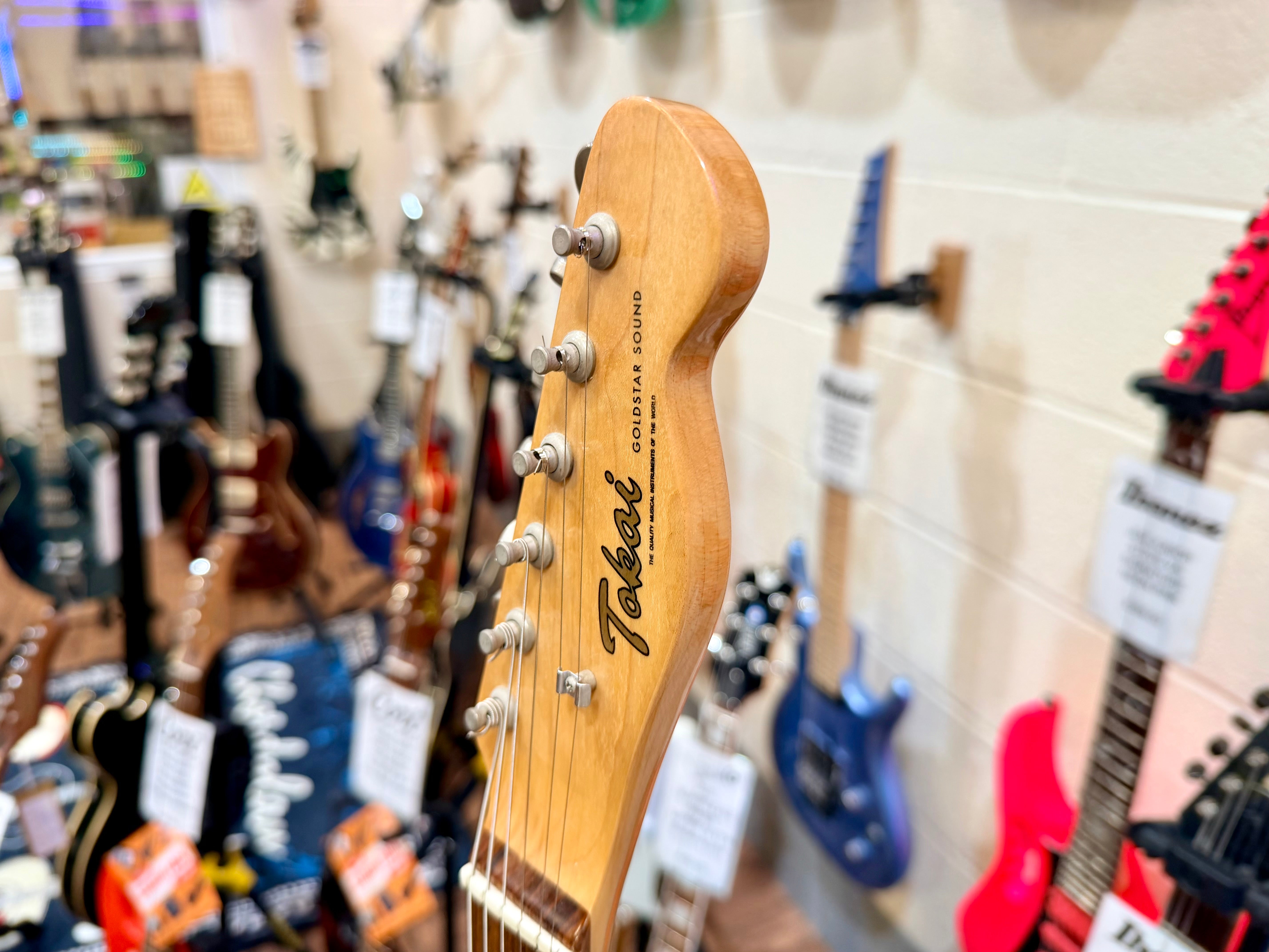 🎸RARE🎸 Tokai Goldstar Sound Telecaster Electric Guitar, Gloss Black!