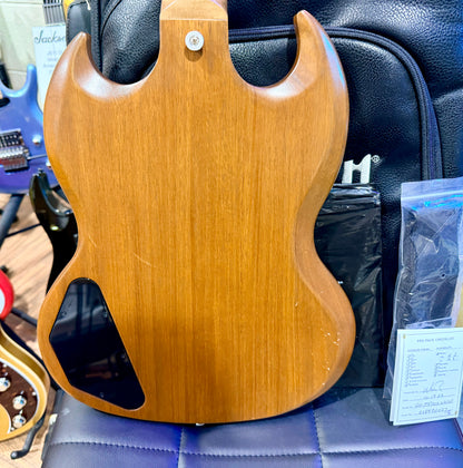 🌟2022🌟 Gibson SG Tribute~ Natural Walnut Finish~ Worn Satin~ Case + Candy!