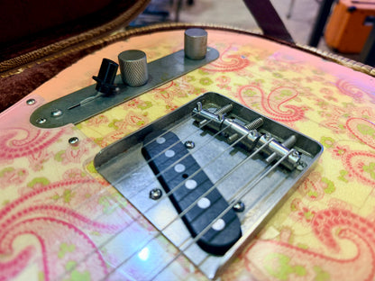 ✨2018✨ Nash Guitars T-68 Pink Paisley Telecaster Relic~ Lollar Pickups + Case!