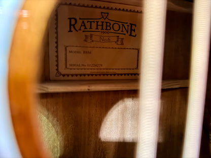 🌟MINT🌟 Rathbone R6M Solid Mahogany Top~ No 6 Series Acoustic Parlour Guitar!