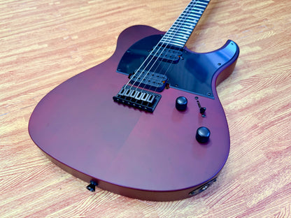 ⚡️NEW⚡️ Spira T-400 Satin Wine Red~ Electric Guitar HH Locking Tuners~ 2026!