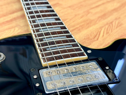 🔥2008🔥 DeArmond M-75 by Guild~ Gloss Black~  Korean Made With USA 2K Pickups!