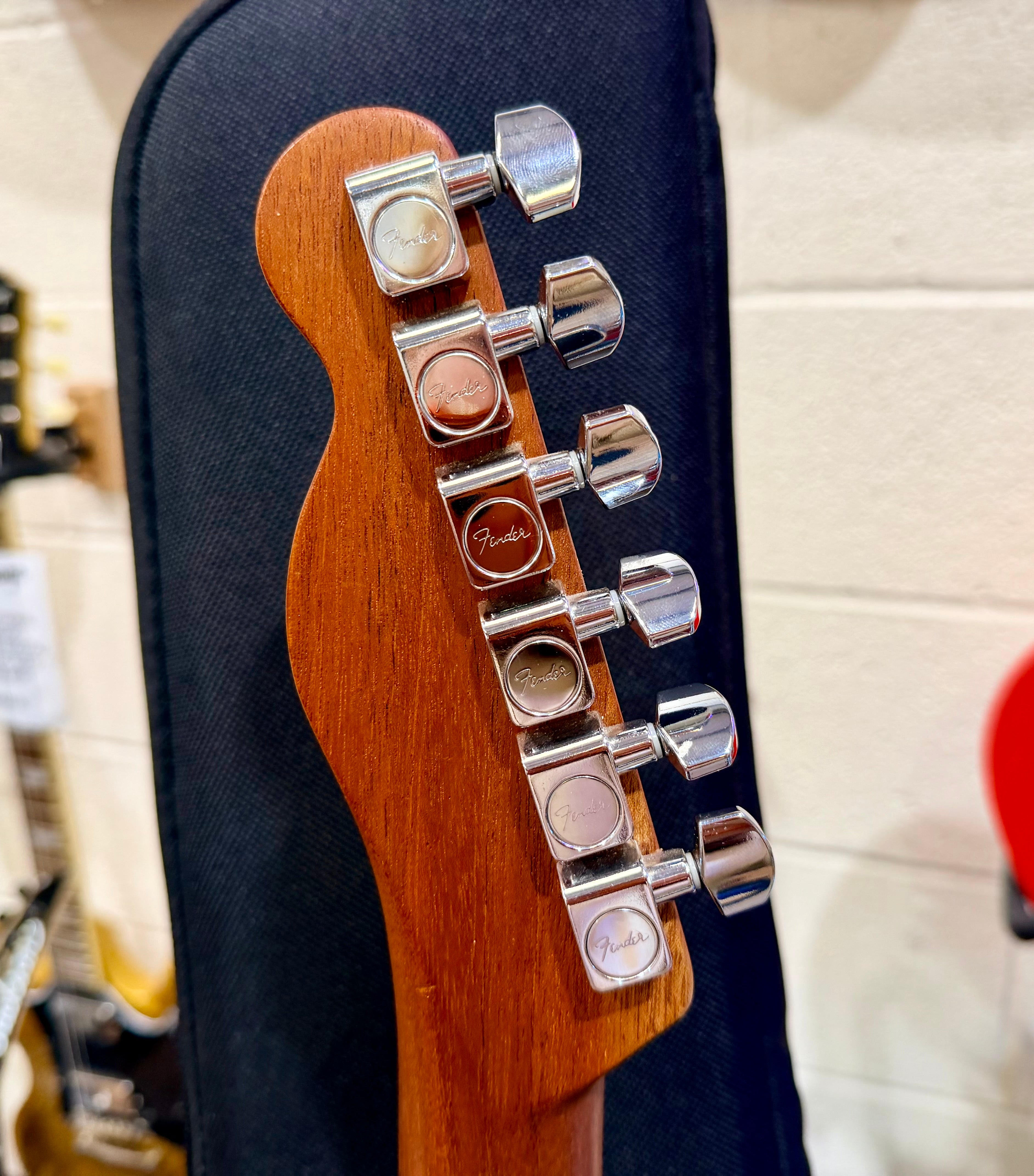 🌟2021🌟 Fender Acoustasonic Player Telecaster~ Butterscotch Aged Natural + Bag!