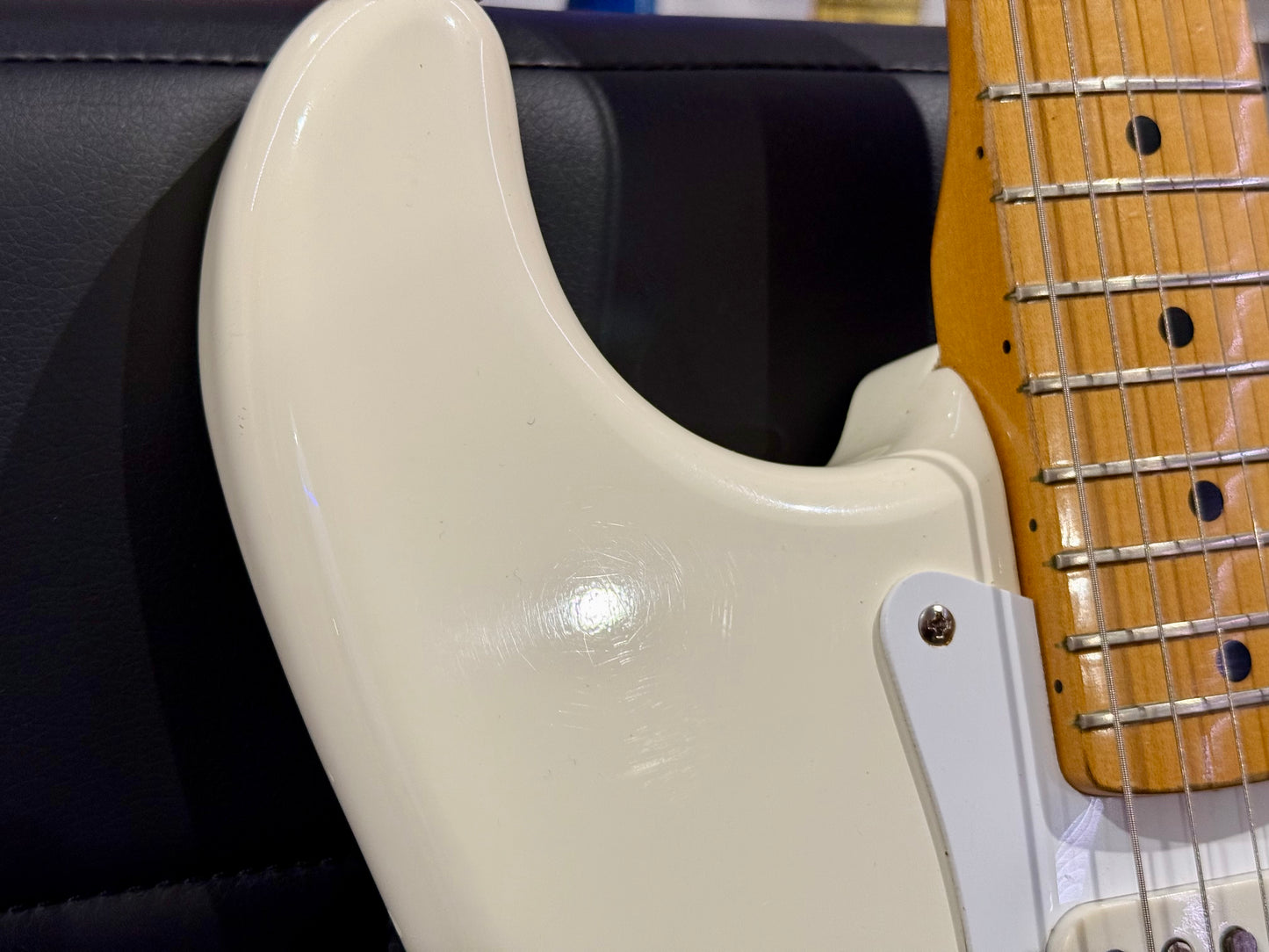 🌟 1983 JAPANESE VINTAGE 🌟Fender Squier JV Stratocaster~ 57 Spec~ Vintage White