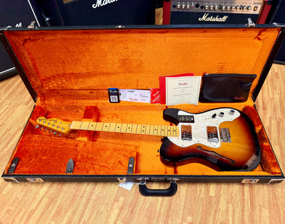 ✨2025✨ Fender American Vintage II 1972 Telecaster Thinline~ 3-Colour Sunburst!