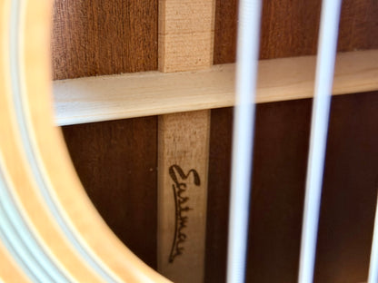 ✨2024✨ Eastman E1OM Orchestra Acoustic Guitar in Natural + Gig Bag~ All Solid!