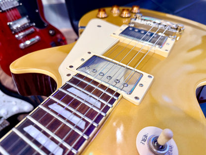 🌟2015🌟 Epiphone Les Paul Standard Gold Top~ Electric Guitar~ Lovely Condition!