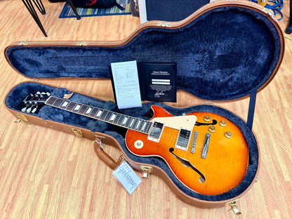 🔥RARE🔥 Gibson Memphis ES-Les Paul 2014~ Honey Burst Semi-Hollow~ USA + Case/COA
