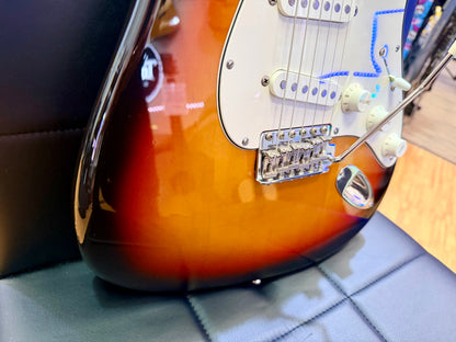 🔥RARE🔥 1994 Fender Squier Silver Series Stratocaster~ Made in Japan~ Sunburst!