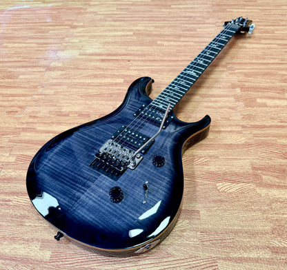 🔥2022🔥 PRS SE Custom 24 Floyd Rose~ Charcoal Burst~ Gig Bag~ Mint Condition!