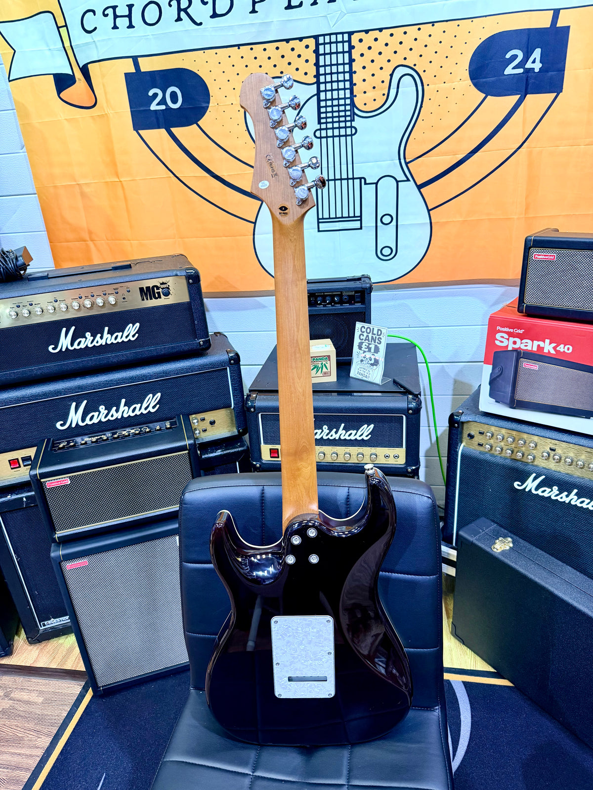 ⚡️NEW⚡️ JET JS-450 Flamed Ocean Blue Electric Guitar~ HSS Flame Top Strat~ 2026!