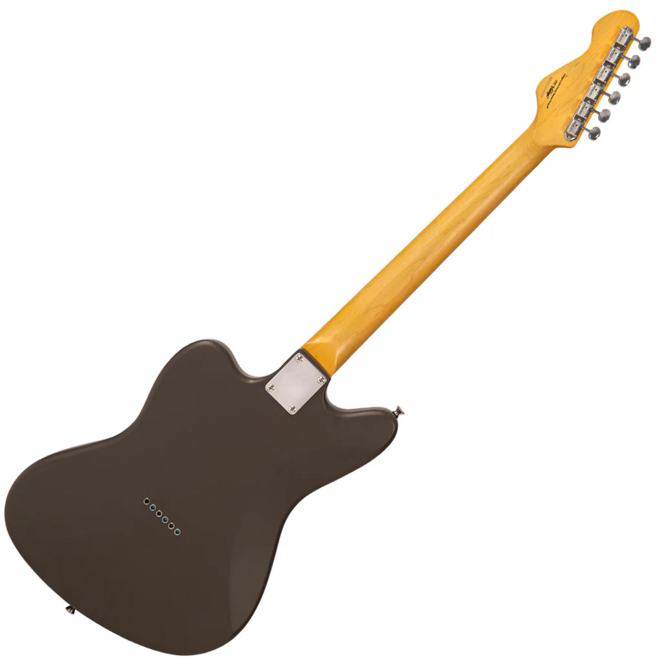 Vintage V65H ReIssued Hard Tail Electric Guitar ~ Satin Grey