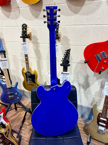 🇬🇧2025 LTD EDITION🇬🇧 Vintage Union Jack~ Semi Acoustic ‘335’ Guitar~VSA25UJ!