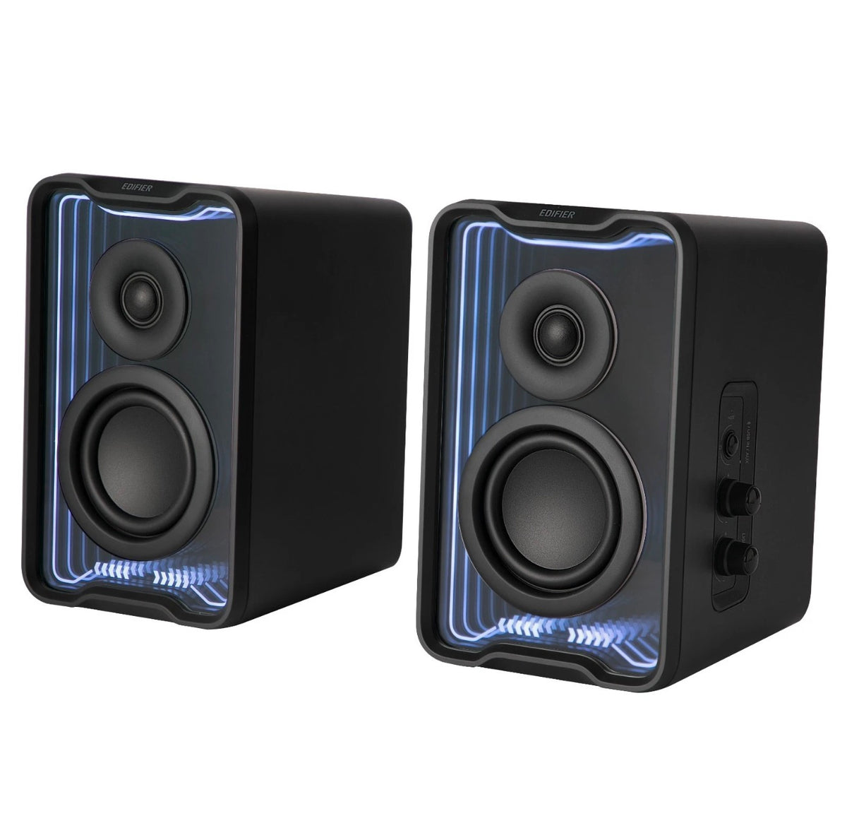 Edifier QR30 Active Bluetooth Bookshelf Gaming 2.0 Speaker Set - Black