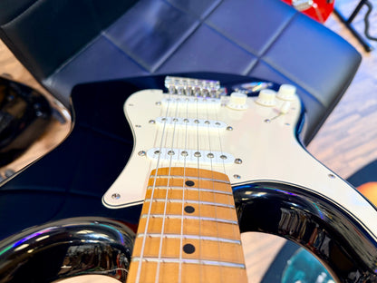 🔥LEFTY🔥 Fender Mexican Standard Stratocaster Left Handed~ Black~ 2008 Strat!