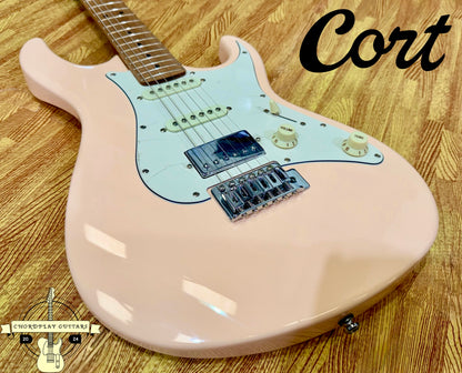 🌟 NEW Cort G200SE Vintage White Electric Guitar~ Roasted Maple Neck 🌟