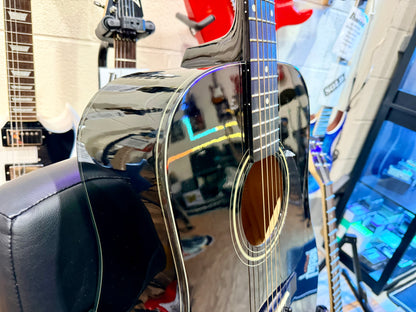 🎸PERFECT STARTER🎸 Fender DG-5 BLK Acoustic Guitar~ Full Size~ Gloss Black!