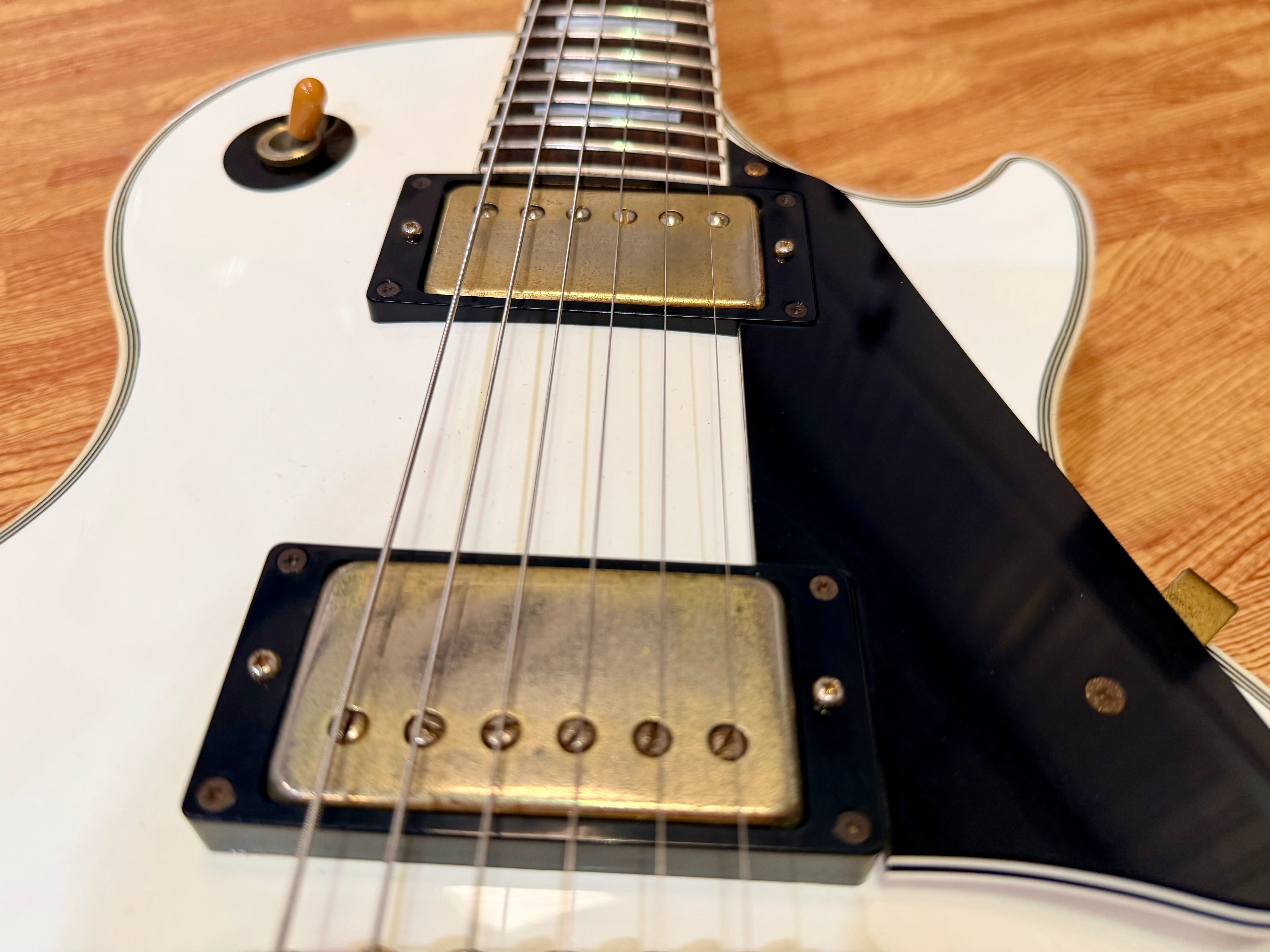 🇯🇵 1996 🇯🇵 Orville LPC-75 Alpine White 1996 MIJ Les Paul Custom~ Japan Import!