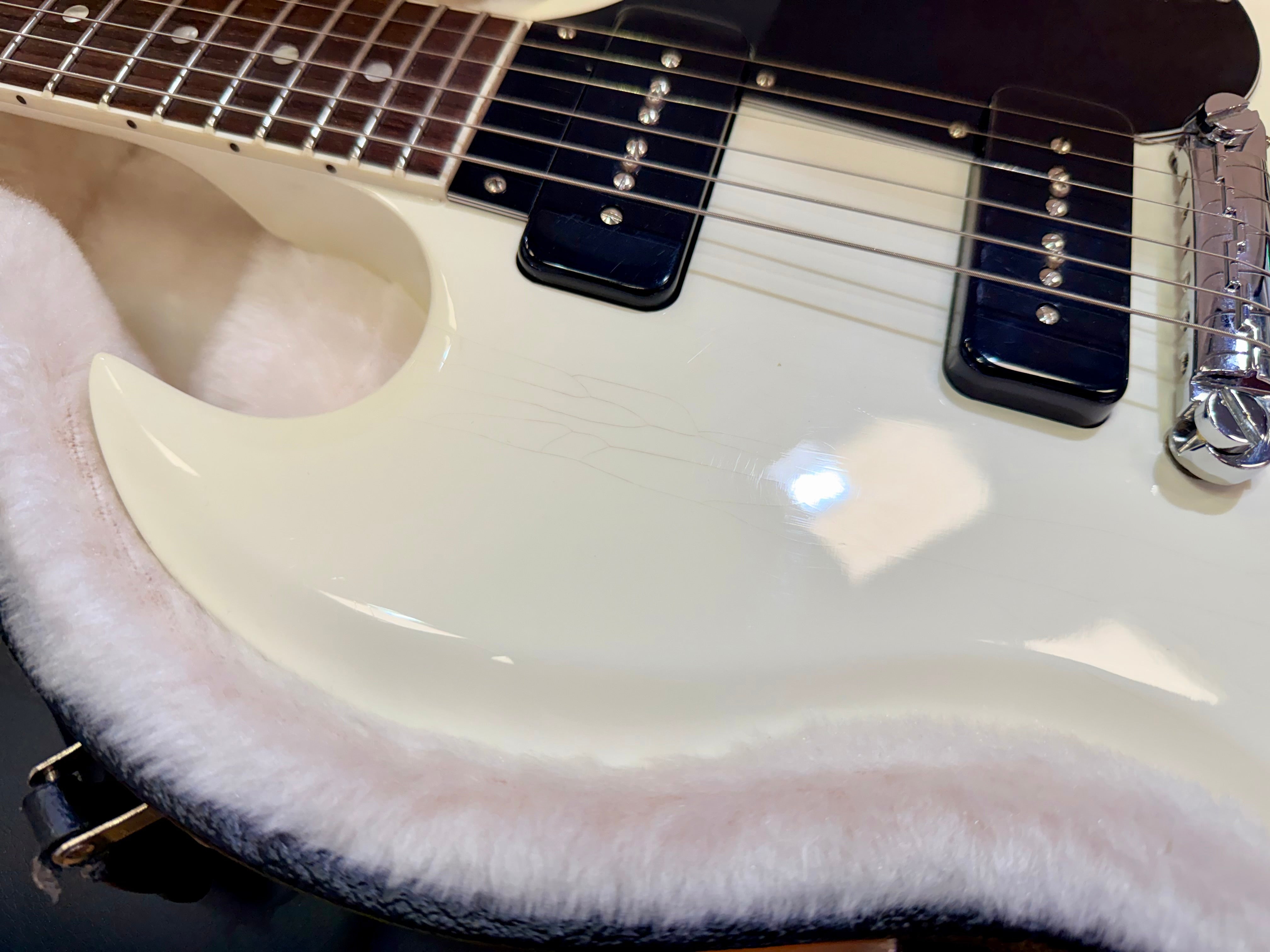 ⚡️2011⚡️ Gibson 50th Anniversary Pete Townshend SG Special~ Alpine White + Case!